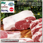 Beef Ribeye lip-on USDA CHOICE frozen whole cut +/- 8kg price/kg brand SWIFT - PREORDER 2-3 days notice (Scotch-Fillet / Cube-Roll)